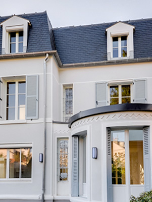 Intégralement une maison