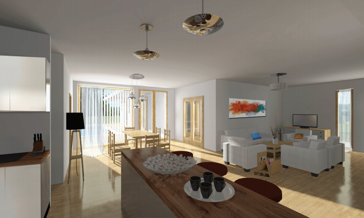 Maison Adela Archionline vue intérieure