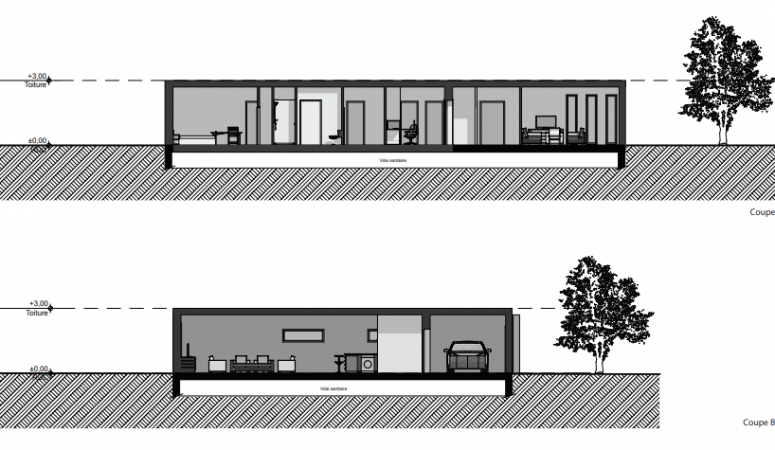 Coupe maison Adela Archionline