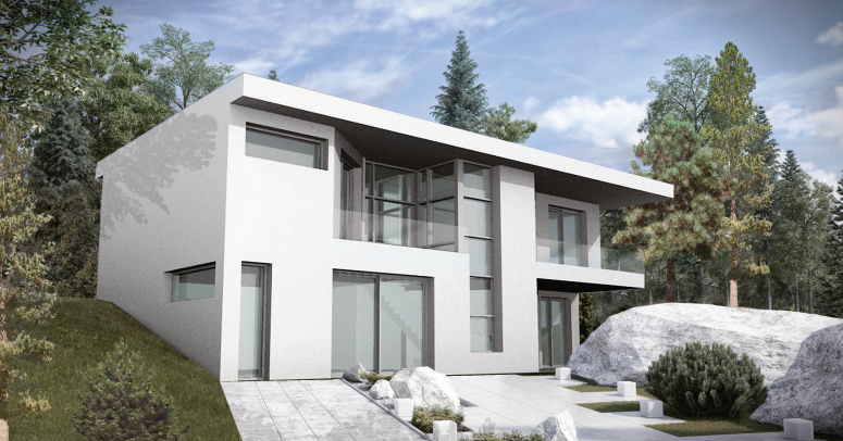 Maison Alpage perspective archionline