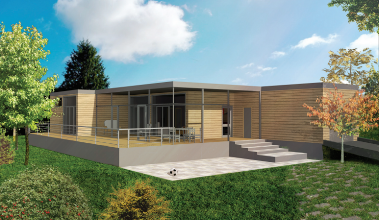 Maison Ambre archionline vue extérieur