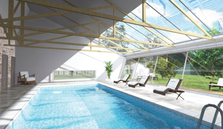 Piscine Maison Androide Archionline