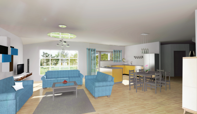 Intérieur maison Androide Archionline