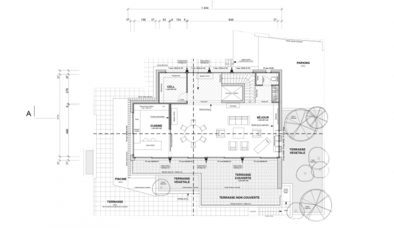 Plan 2 de la maison Camille