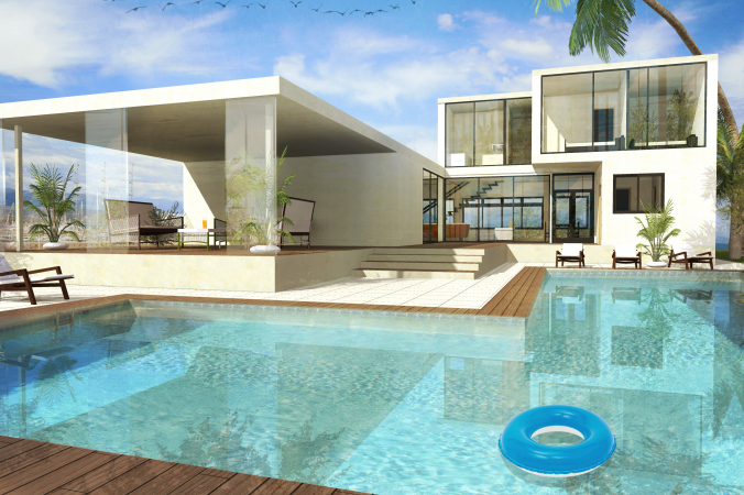 Maison Libération perspective extérieure Archionline