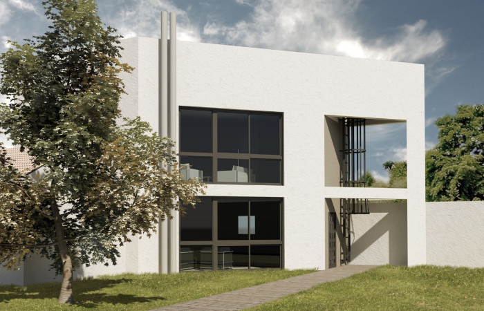 Perspective extérieure maison Titanic