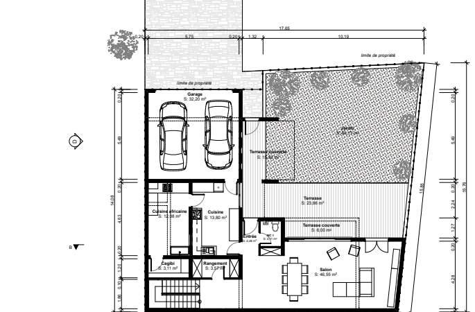 maison bamako rez de chaussée