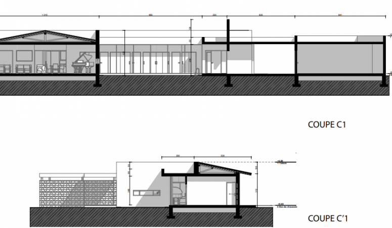 Plan de coupe Vaucluse Archionline