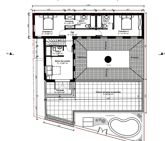 Maison Dakar Archionline étage