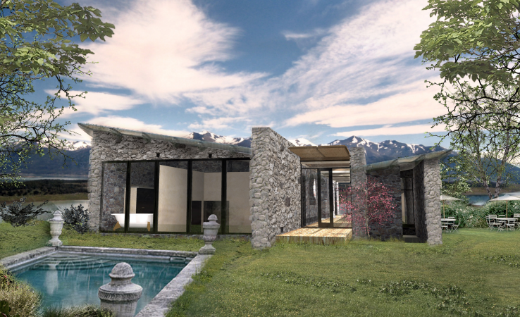 Extérieur villa Sivas Archionline