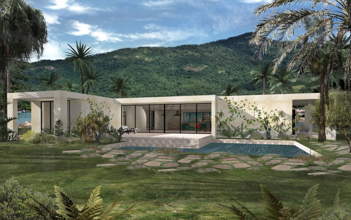 Perspective de la Villa Vitoria