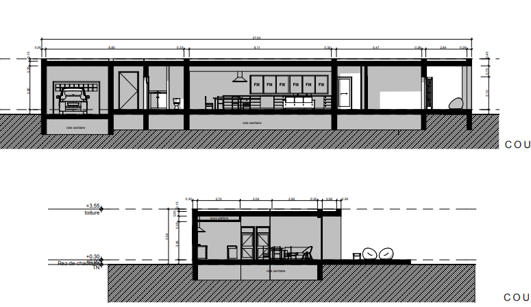 Plan de coupe Vitoria